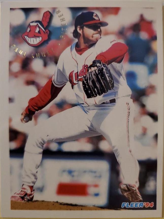 Paul Shuey #U-37 Baseball Cards 1994 Fleer Update