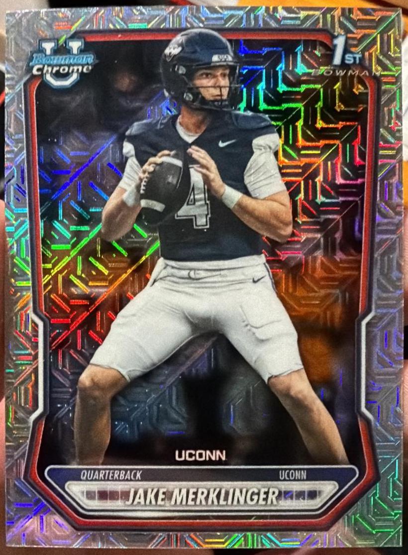 Jake Merklinger #BCP-148 2026 Bowman Chrome Prospect Football