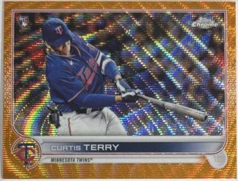 Curtis Terry [Orange Wave Refractor] #68
