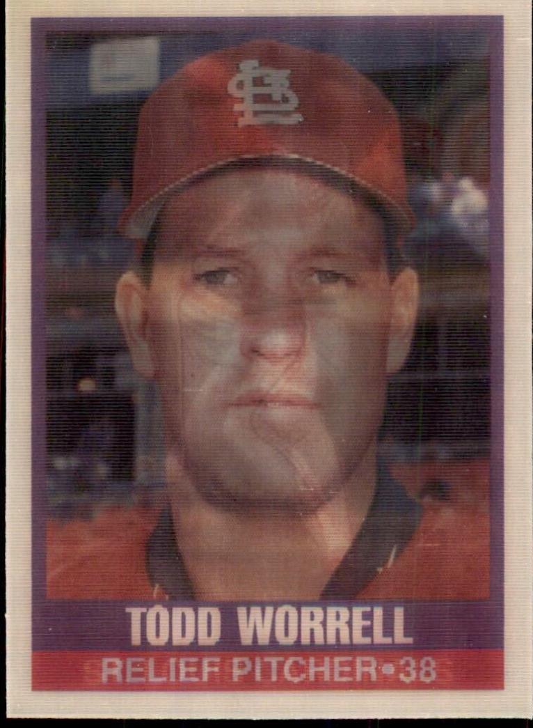 Todd Worrell #183 1989 Sportflics Baseball