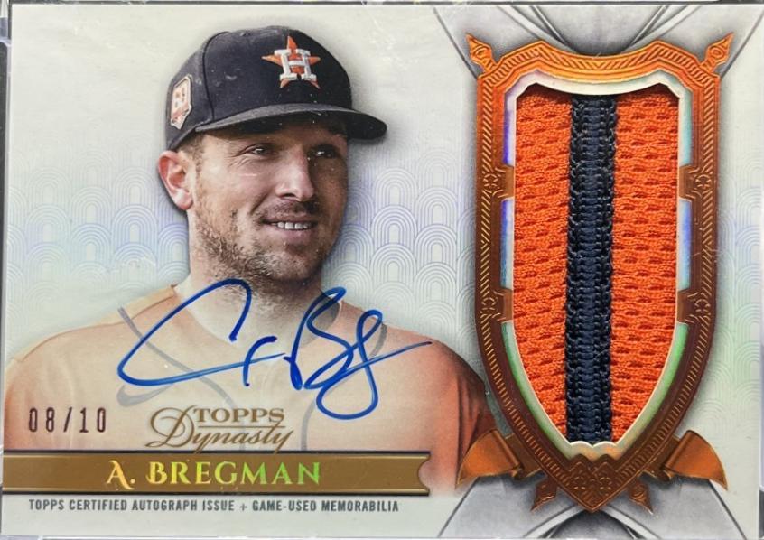 Alex Bregman #DAP-AB4 2024 Topps Dynasty Baseball