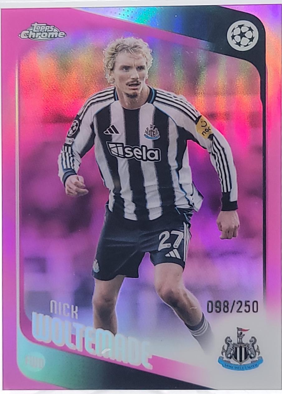 Nick Woltemade [Pink Refractor] #68