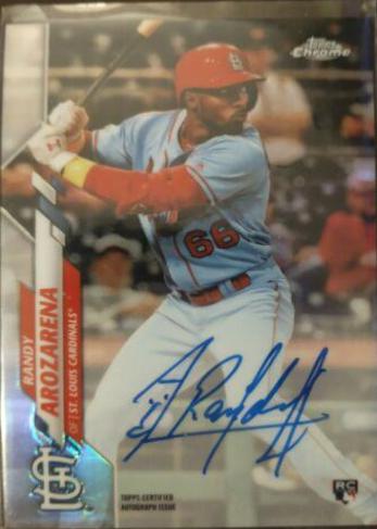 Randy Arozarena [Refractor] #RA-RAR
