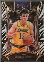 Austin Reaves [Zebra Prizm] #349 Prices | 2023 Panini Select