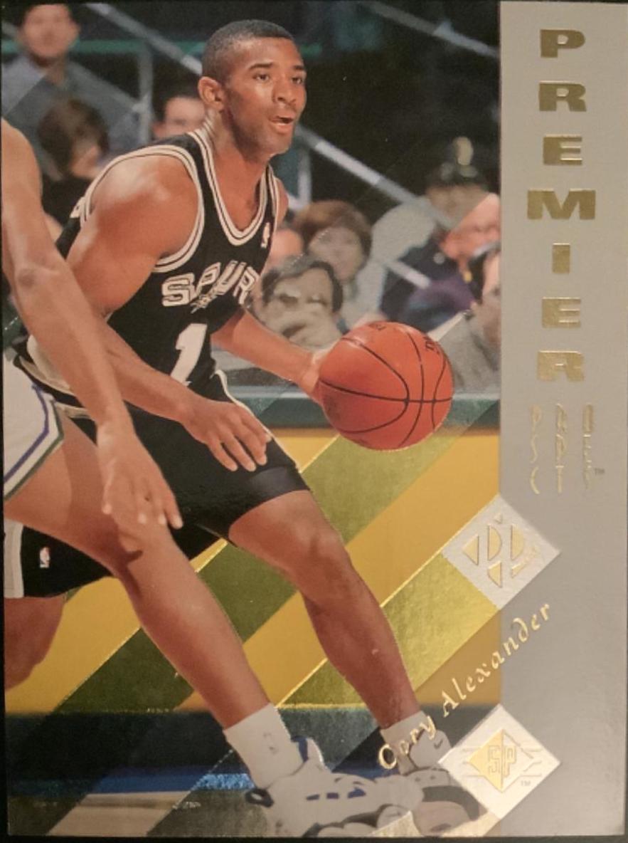 Cory Alexander #164 Basketball Cards 1995 SP