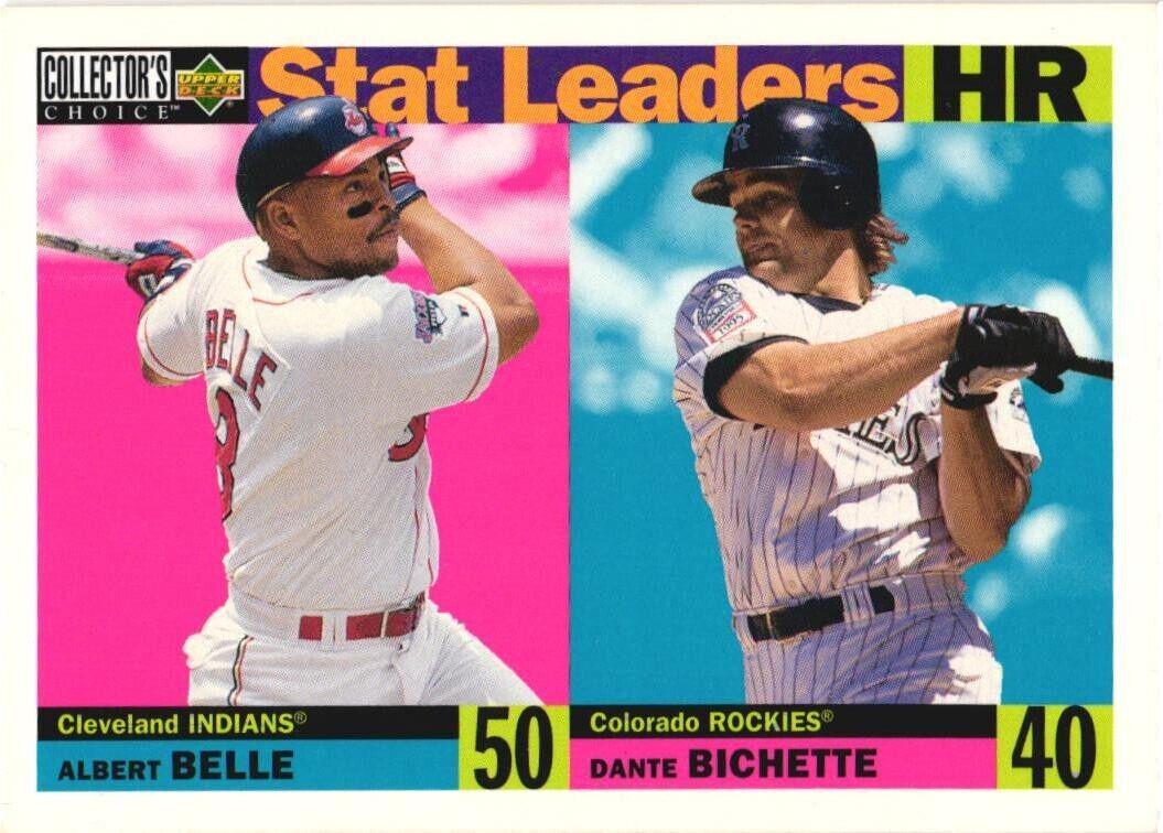 Hr leaders belle-bichette #3 Baseball Cards 1996 Collector's Choice