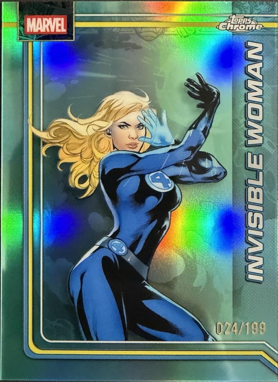 Invisible Woman Aqua Refractor