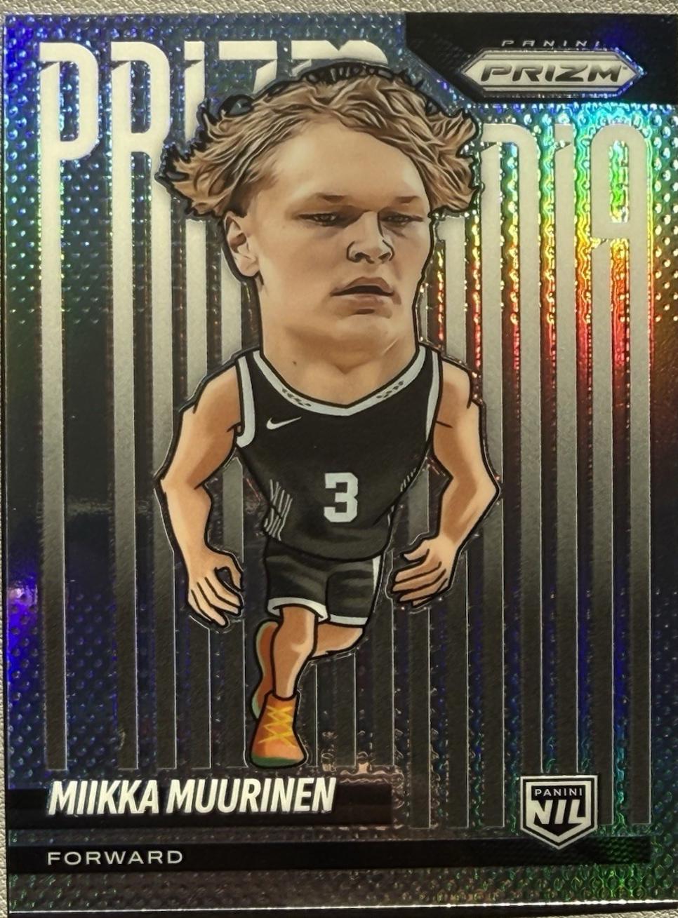 Miikka Muurinen #13 2025-26 Panini Prizm Basketball Prizmania