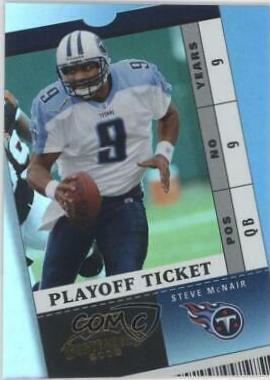 Steve McNair #98 2003 Playoff Contenders Football