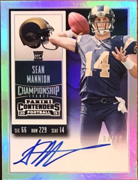 Sean Mannion [Throwing Autograph] #234