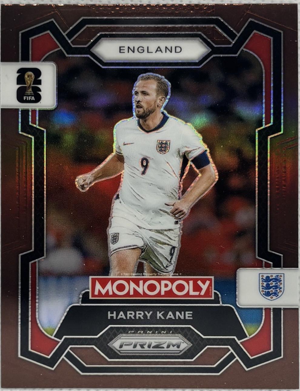 Harry Kane [Brown] #22 Prices | 2026 Panini Prizm Monopoly FIFA