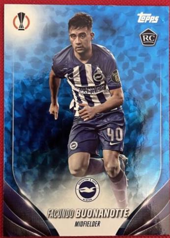 Facundo Buonanotte #136 Soccer Cards 2023 Topps UEFA Club