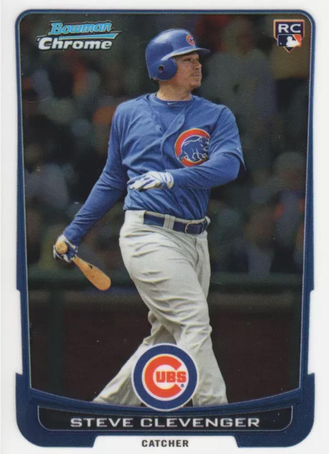 Steve Clevenger #12 Baseball Cards 2012 Bowman Chrome Prospects