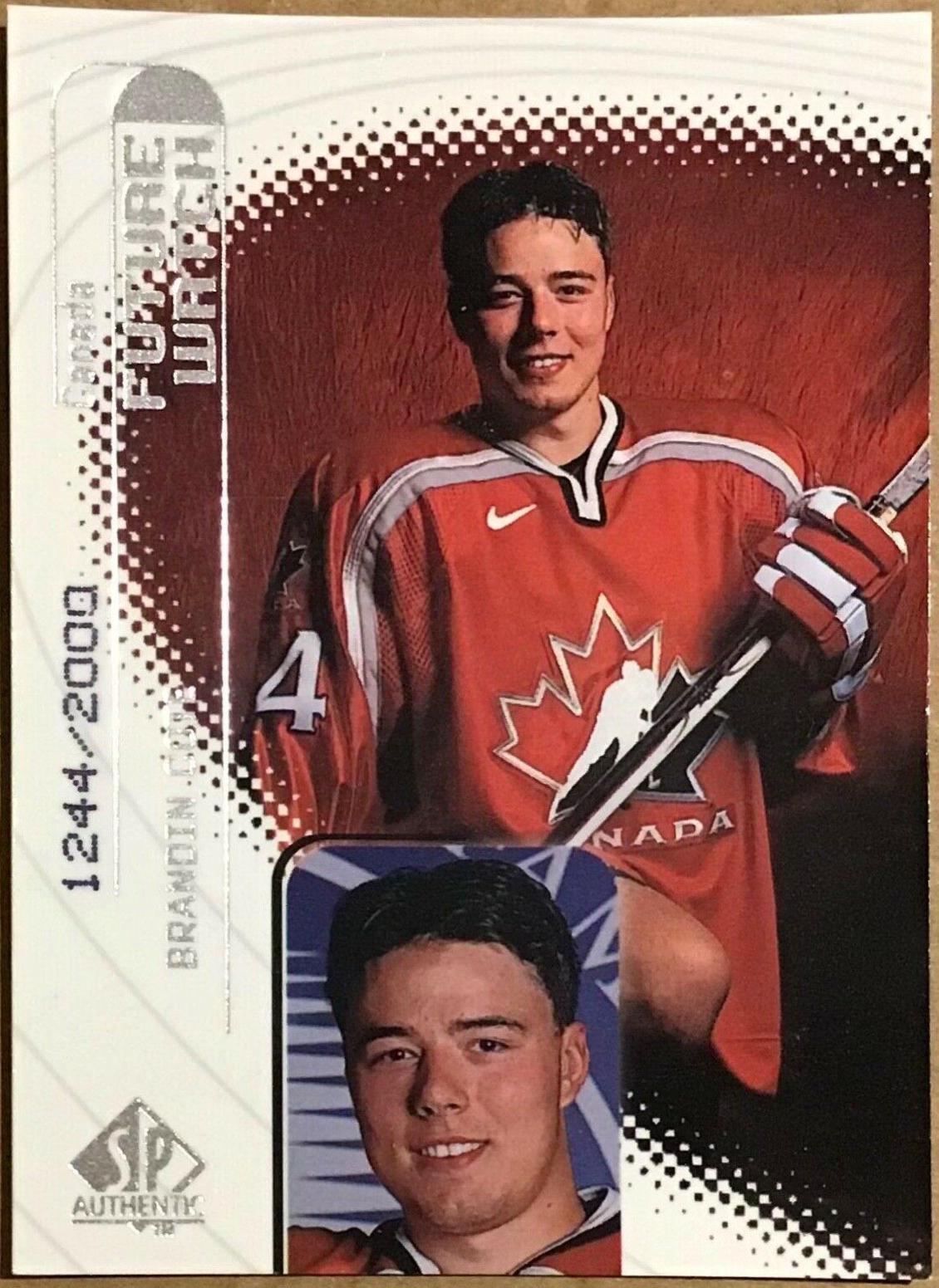 Brandin Cote #124 Hockey Cards 1998 SP Authentic