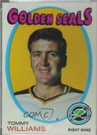 Tommy Williams #31 Hockey Cards 1971 Topps