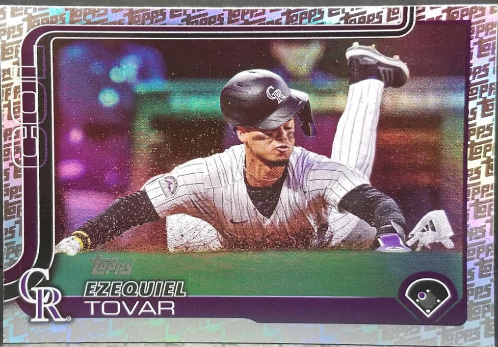 Ezequiel Tovar [Topps Foil Pattern] (2025 Topps)