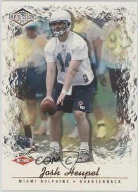 Josh Heupel #180 2001 Pacific Impressions Football