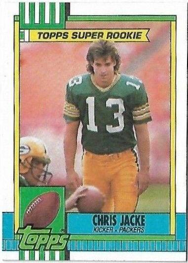 Chris Jacke #146 Football Cards 1990 Topps