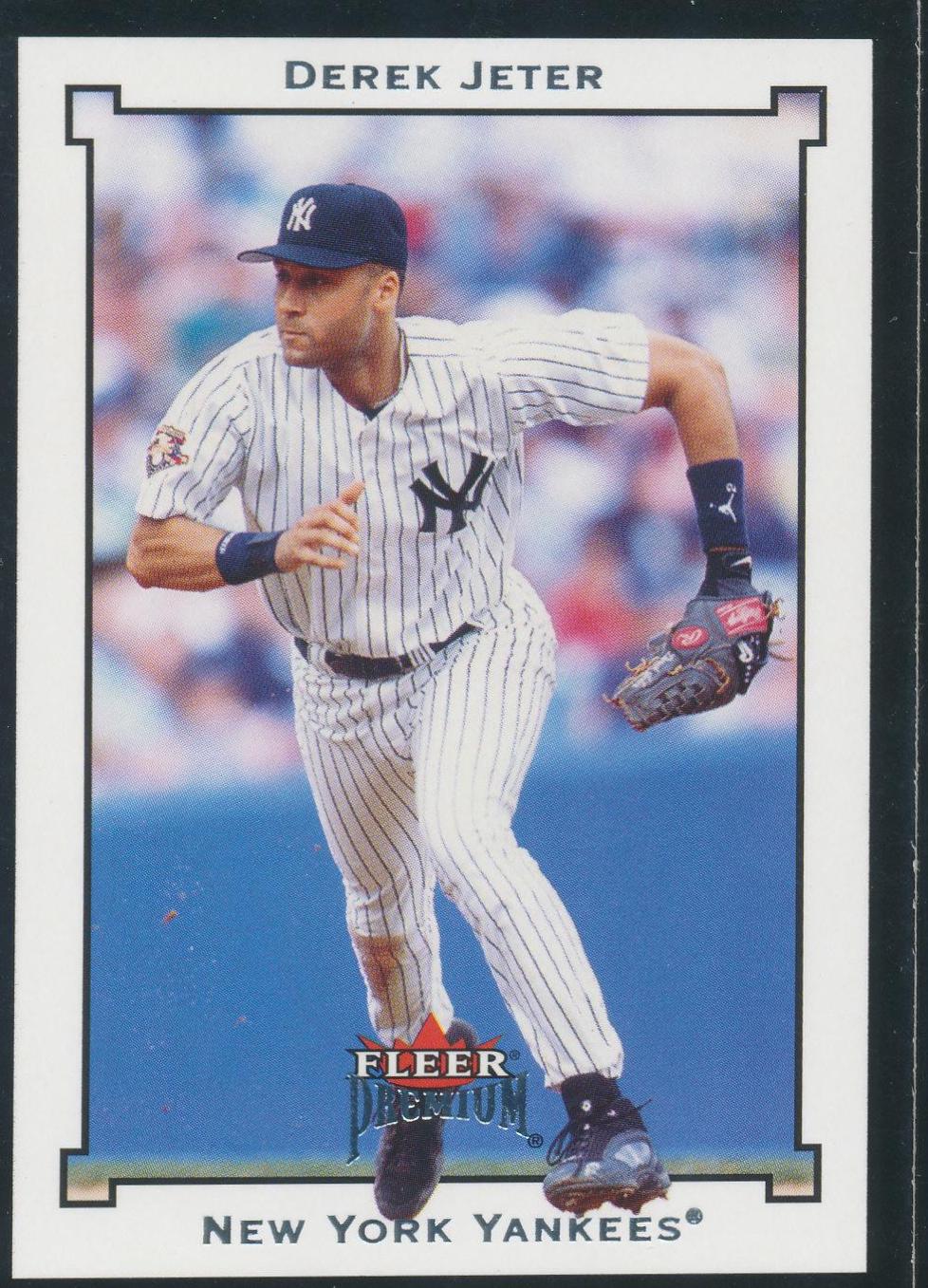 Derek Jeter #2 Baseball Cards 2002 Fleer Premium