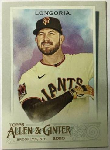 Evan Longoria #173 2020 Topps Allen & Ginter Baseball