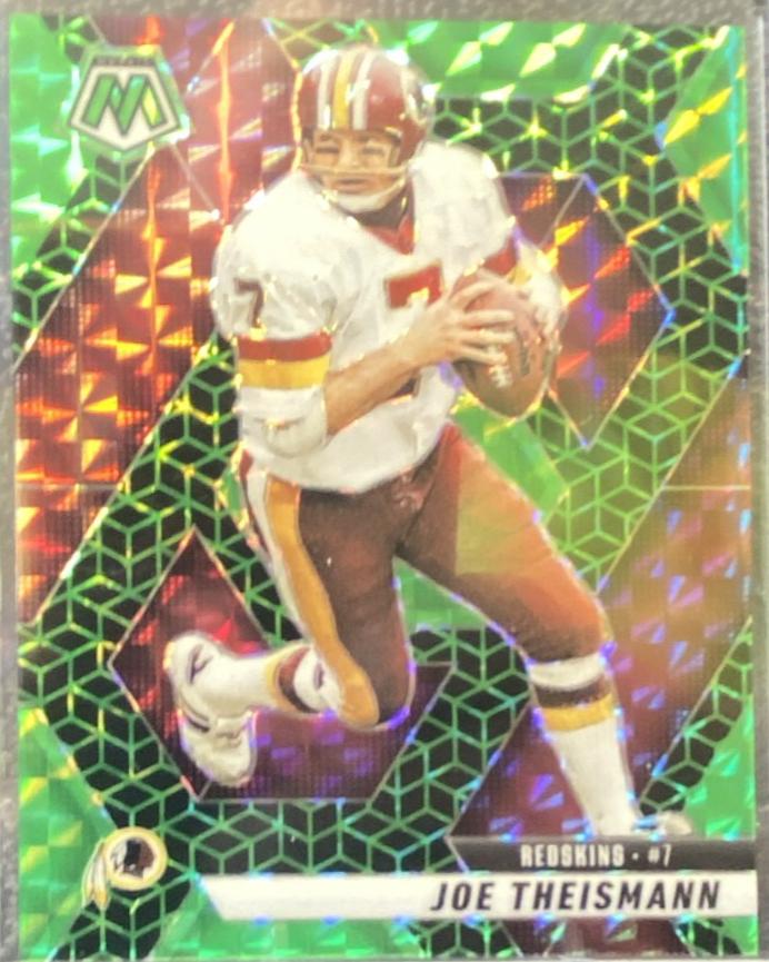 Joe Theismann [Mosaic Green Spectris] #105