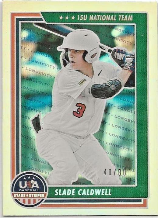 Slade Caldwell [Hobby Longevity Holo Silver] #75