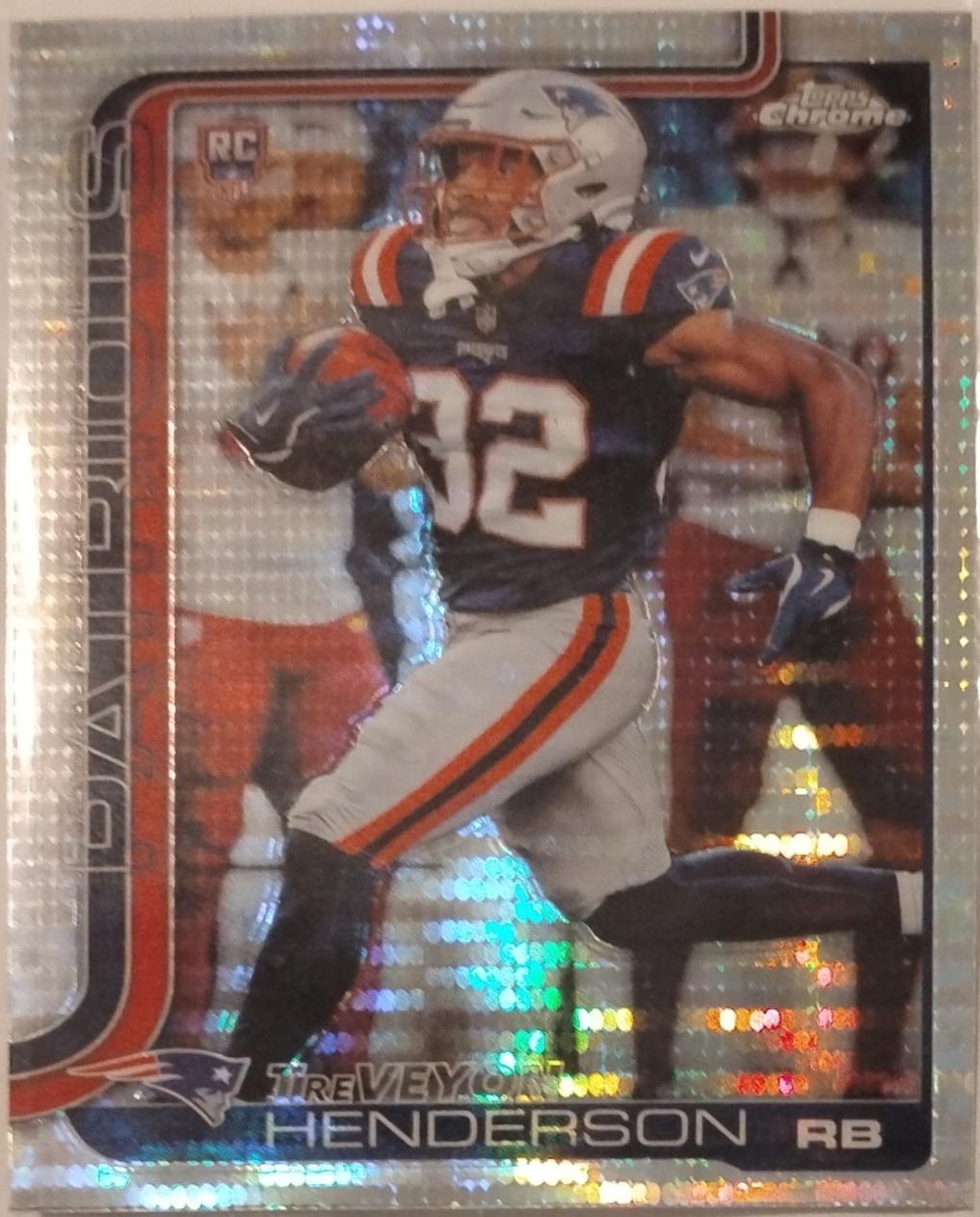 TreVeyon Henderson [Topps Refractor] #328
