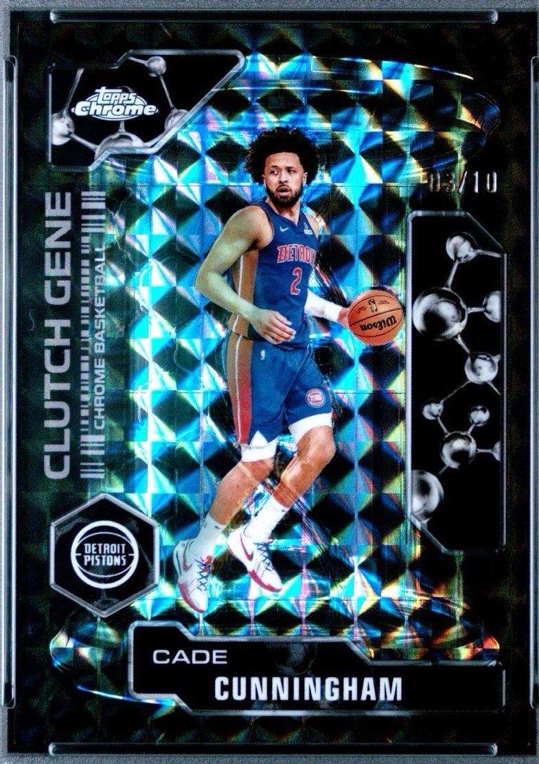 Cade Cunningham [Refractor Black Geometric] #CG-18