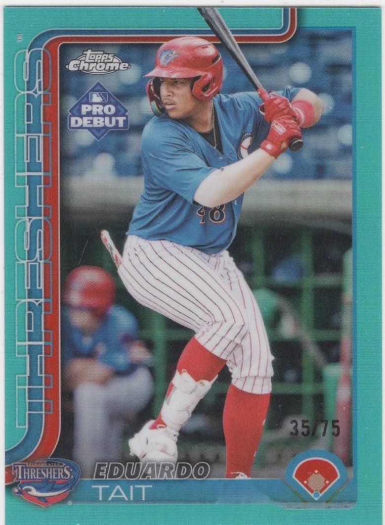 Eduardo Tait [Aqua Refractor] #PDC-173