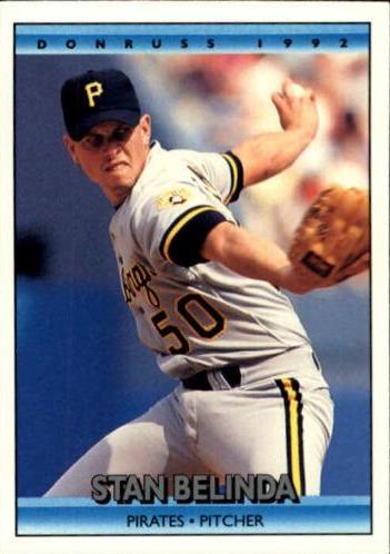 Stan Belinda #501 Baseball Cards 1992 Donruss