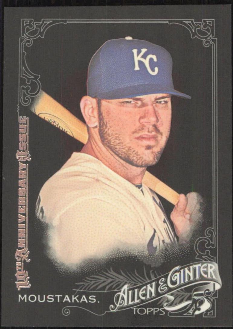 Mike Moustakas [Mini Black Border] #155