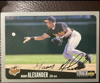 Manny Alexander (Silver Signature)