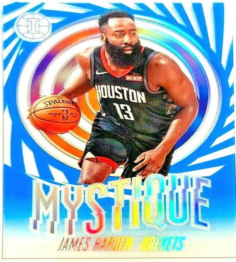 James Harden #1 Basketball Cards 2019 Panini Illusions Mystique