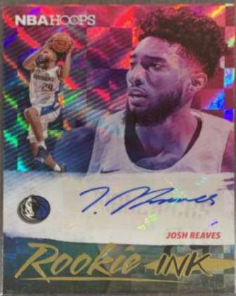 Josh Reaves #JRV Basketball Cards 2019 Panini Hoops Rookie Ink Autographs