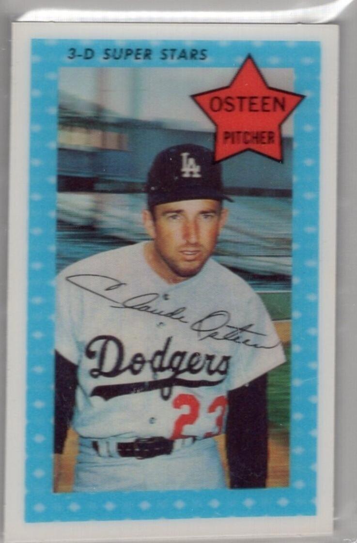 1971 Claude Osteen [#70 on Back, ERA 3.82] #70