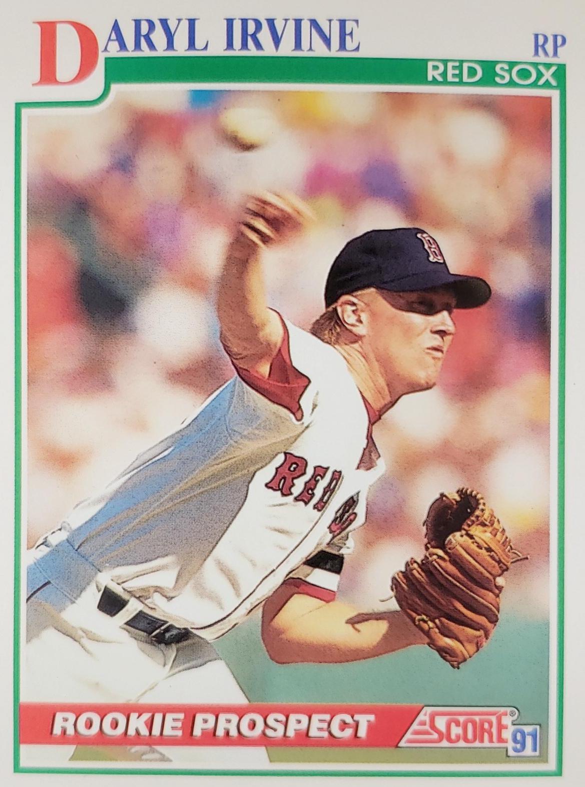 Daryl Irvine #333 Baseball Cards 1991 Score