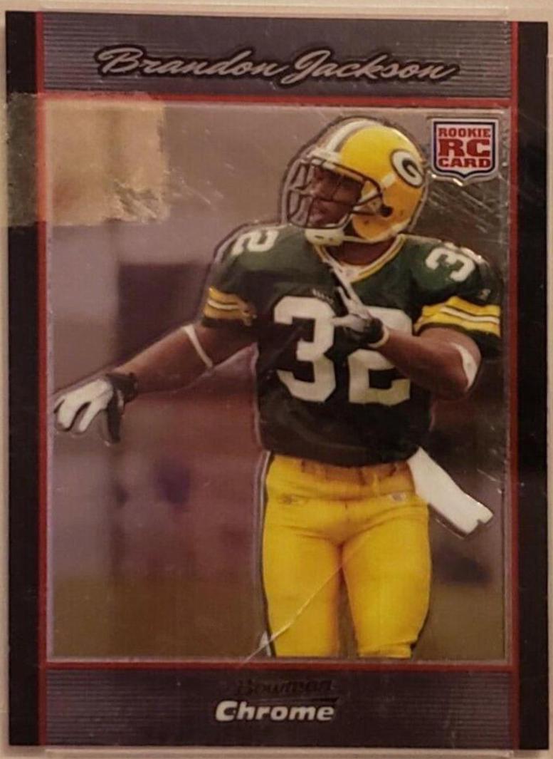 Brandon Jackson #BC67 Football Cards 2007 Bowman Chrome