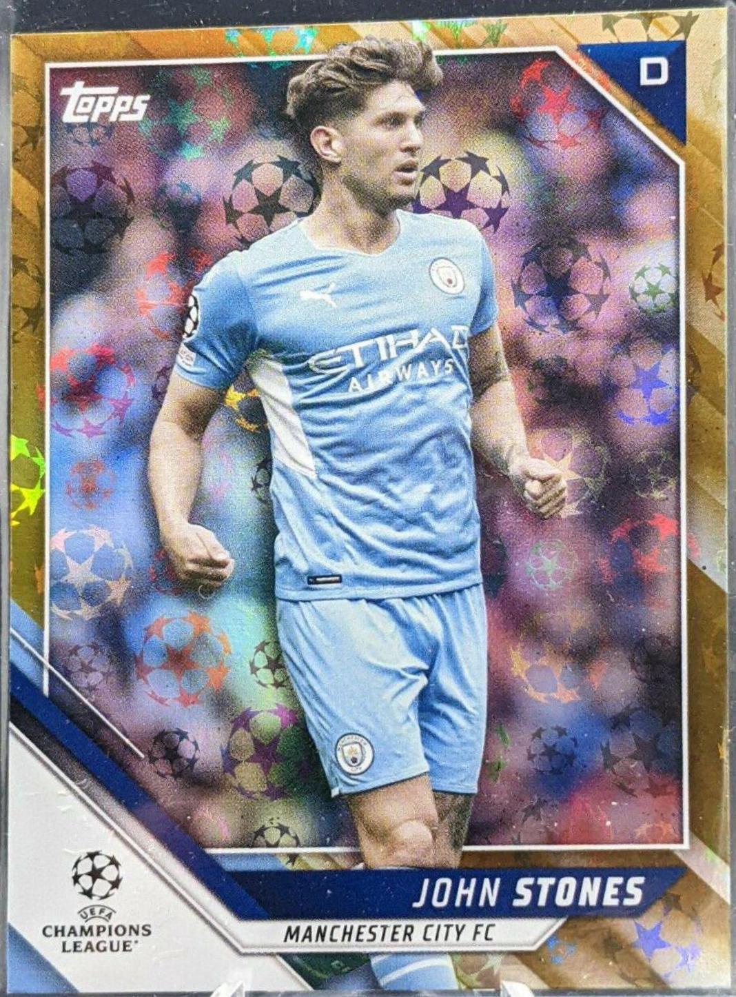 John Stones #152 2021 Topps UEFA Champions League