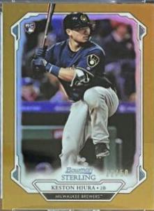 Keston Hiura [Gold Refractor] #BSR-52
