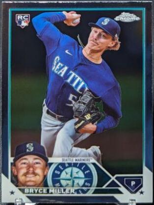 Bryce Miller #USC131 Baseball Cards 2023 Topps Chrome Update