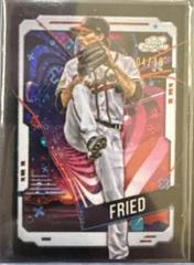 Max Fried [Black Eclipse Refractor] #161 Baseball Cards 2024 Topps Cosmic Chrome Prices