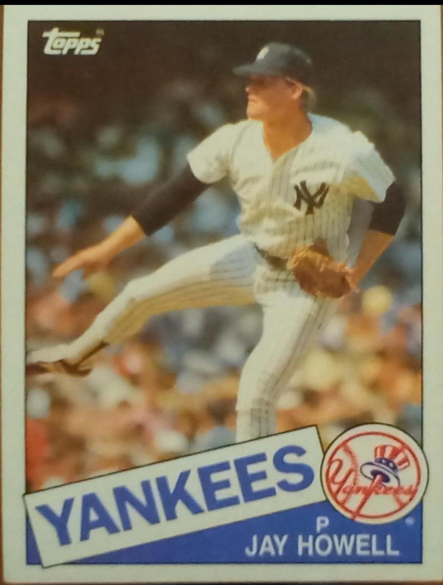 Jay Howell #559 Baseball Cards 1985 Topps