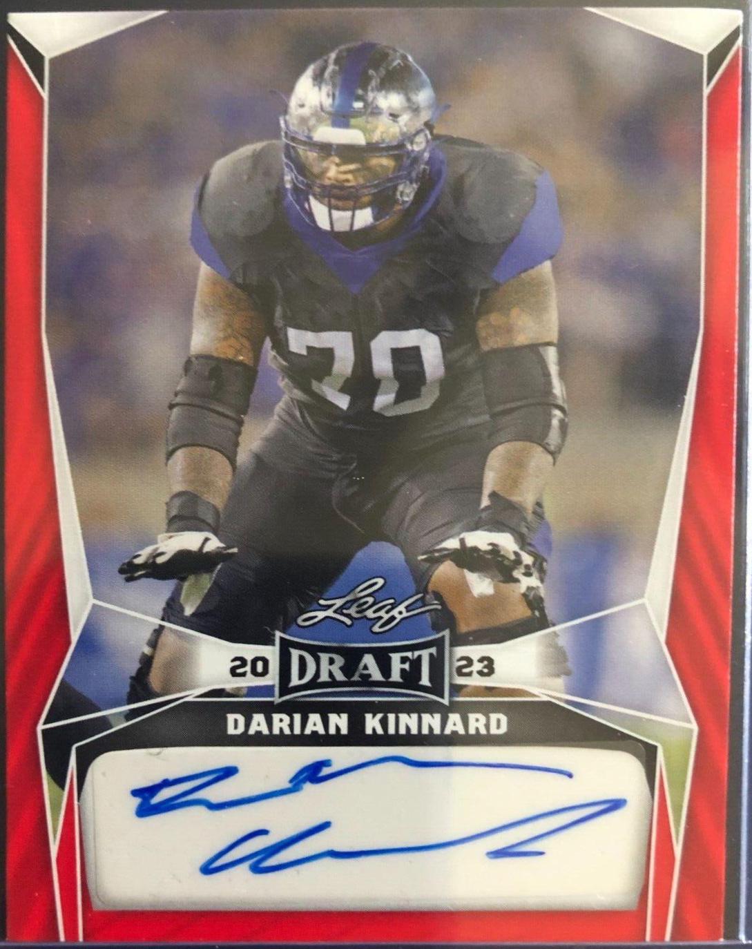 Darian Kinnard #BA-DK1