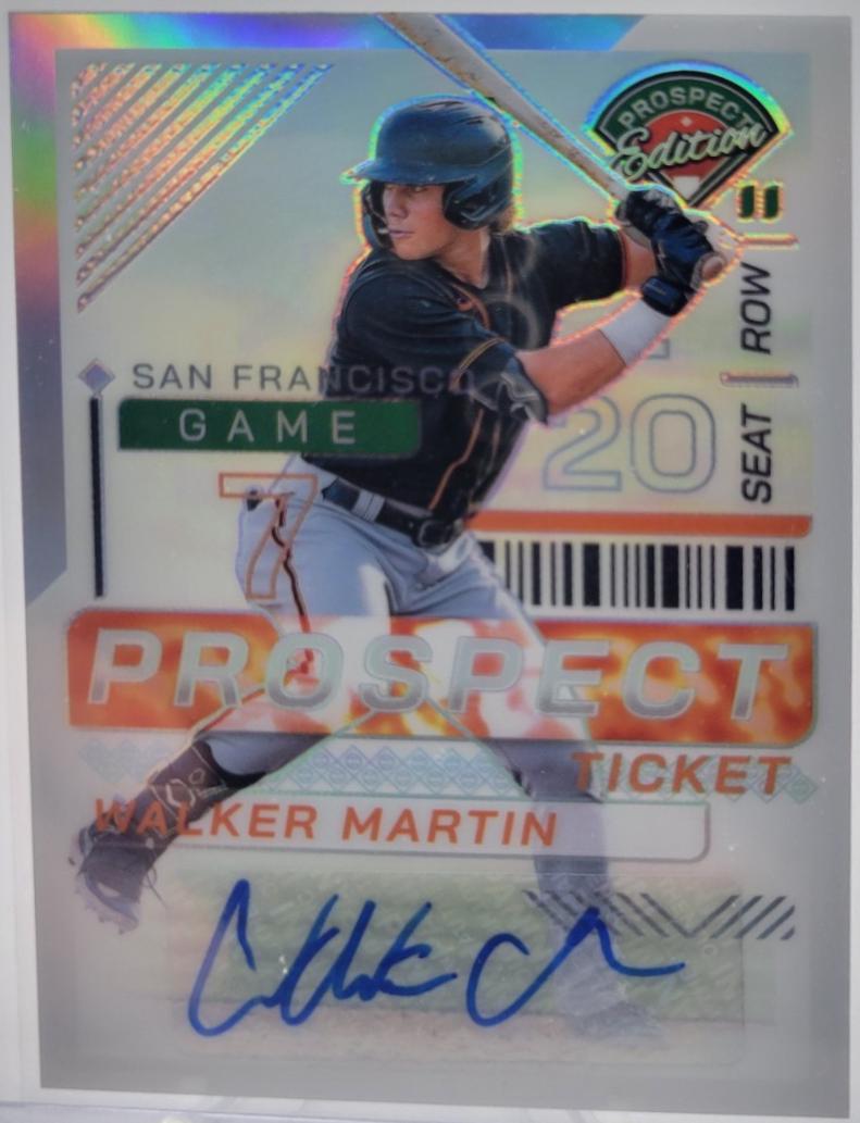 Walker Martin [Silver Holo Ticket Signature] #121