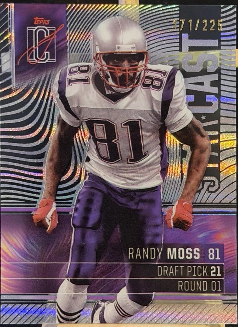 Randy Moss [Teal] #SC-22