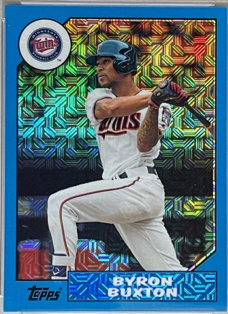 Byron Buxton #87-BB Baseball Cards 2017 Topps Silver Pack Promo
