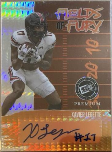 Xavier Legette #FF-XL1 2024 Press Pass Premium Fields Of Fury Bronze Football