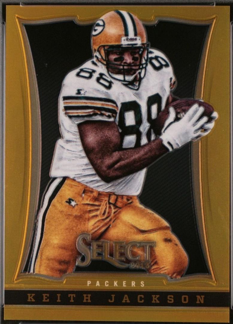 Keith Jackson [Gold Prizm] #136