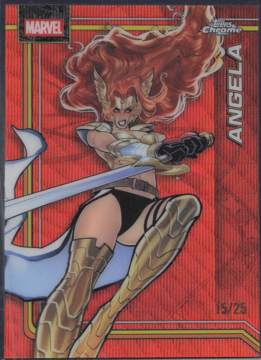 Angela Orange Wave Refractor