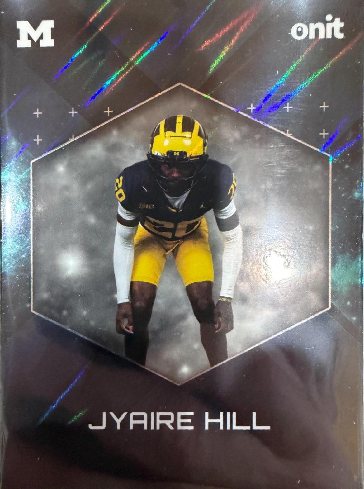 Jyaire Hill #B-39 2025 Onit Michigan Gravity Football